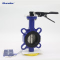 Bundor PN16 150LB DN80 butterfly valve with pin butterfly valve supplier